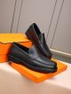 Hermes Black Calfskin Leather Man Shoes 0610 05 (4)_th.jpg